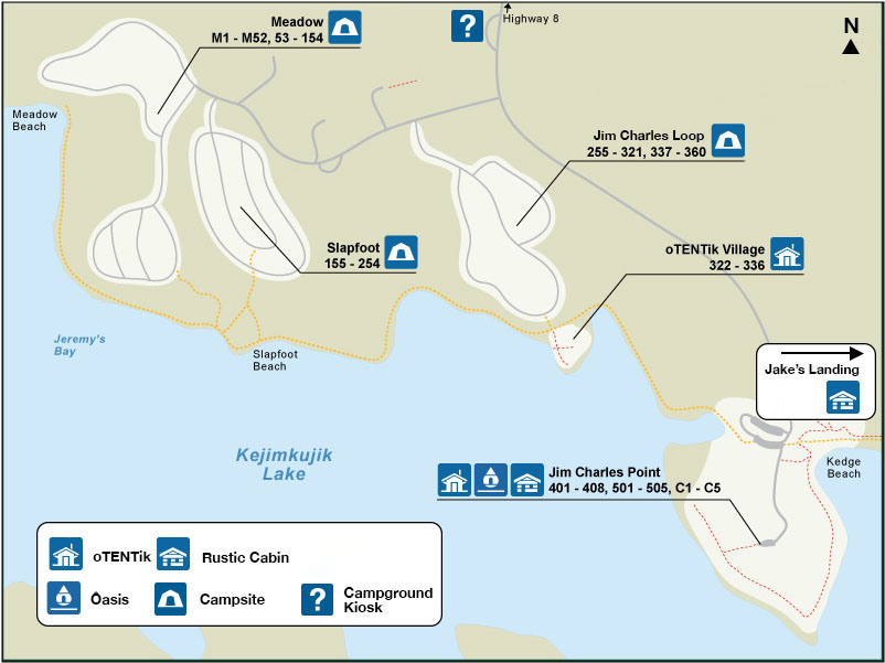 Jeremys Bay Campground